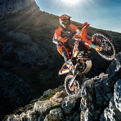 350 EXC-F PowerParts Action 02